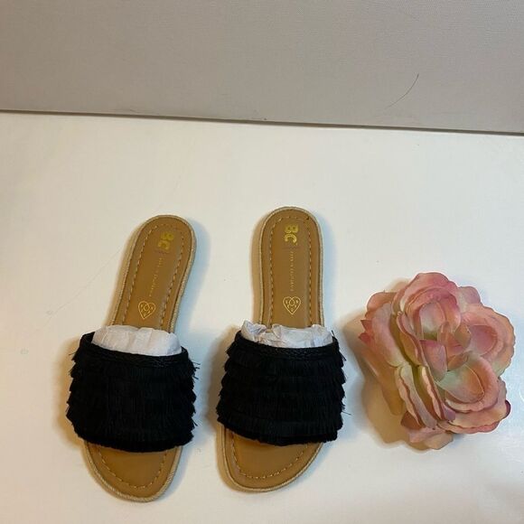 BC Footwear Big Ferris wheel fabric open toe 91/2 - Picture 3 of 10